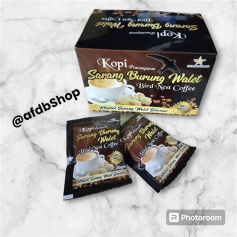 KOPI SARANG BURUNG WALET BIRD NEST COFFEE MINUMAN PRACAMPURAN