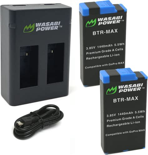 Amazon Wasabi Power Battery Pack And Dual Usb Charger For