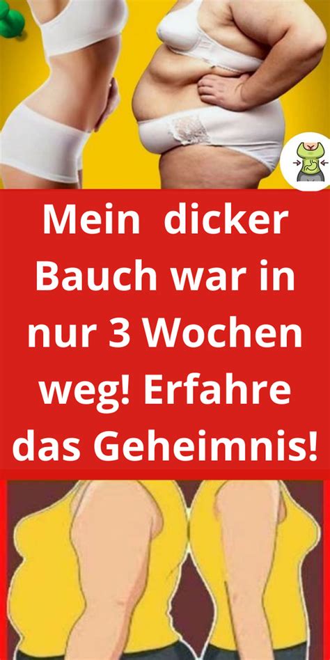 Mein Dicker Bauch War In Nur 3 Wochen Weg Erfahre Das Geheimnis In