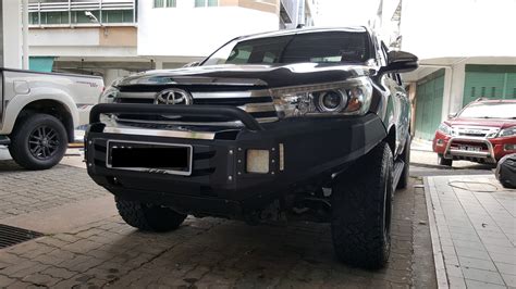 JRJ 4x4 ACCESSORIES SDN BHD TOYOTA HILUX REVO BULL BAR FRONT BUMPER