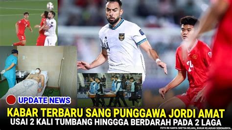 KONDISI KAPTEN AMAT USAI DI TUMBANGKAN HINGGA BERDARAH OLEH PEMAIN