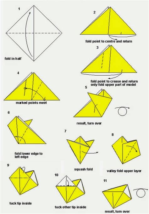 easy origami instructions for kids crafts: modular origami instructions