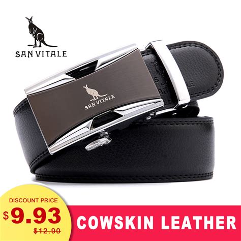 Famous Brand Belt Men 100 Good Quality Cowskin Genuine Luxury Leather