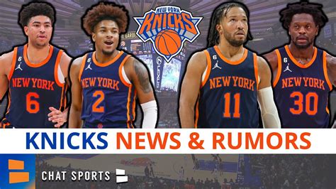 Ny Knicks News And Rumors On Jalen Brunson Julius Randle Miles Mcbride