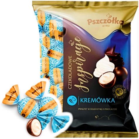 PRALINY Czekoladowe INSPIRACJE KREMÓWKA Pszczółka 1kg Czekoladki