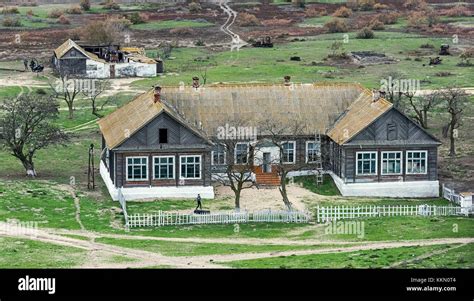 Dagestan Republic, Russia. Chechen Island on the western shore of the ...