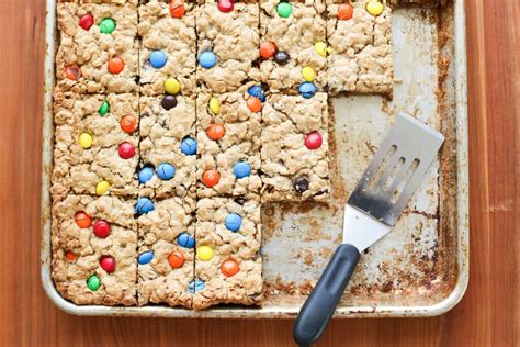 Monster Cookie Bars Barefeet In The Kitchen