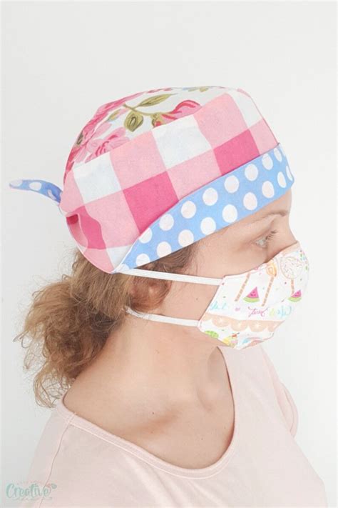 Reversible Scrub Cap Pattern Etsy