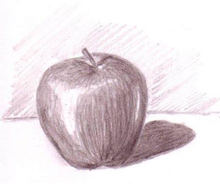 Sketch Of Apple Fruit at PaintingValley.com | Explore collection of ...