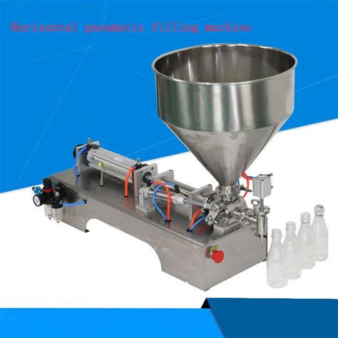 Automatic Quantitative G1WY Single Head Pneumatic Piston Filler Liquid