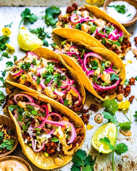 Best Vegan Tacos With Plant Based Ground Two Spoons