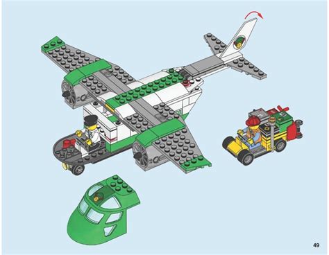 View LEGO Instruction 60101 Airport Cargo Plane LEGO Instructions