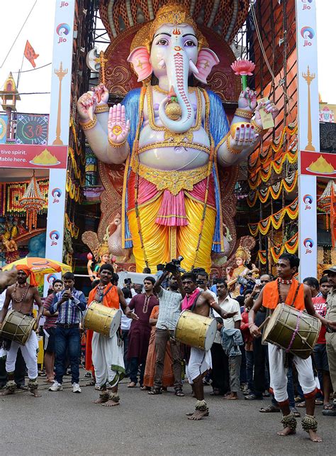 In Photos Ganesh Chaturthi Celebrations For Hindu Elephant Gods