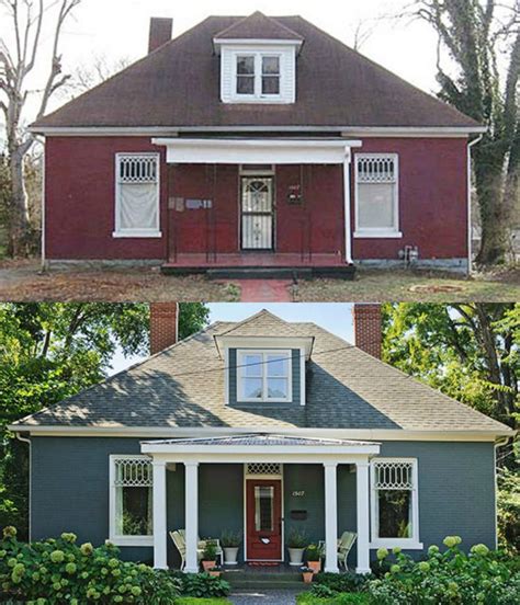 20 Home Exterior Makeover Before and After Ideas