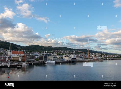 Seaside View Of Molde Norway Molde Is A City And Municipality In Møre Og Romsdal County In