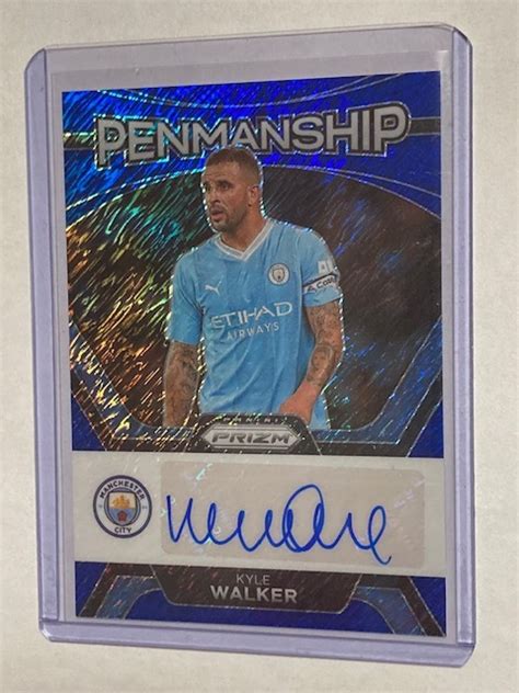 Yahoo オークション 2023 24 Panini Prizm EPL Blue Shimmer Penmans