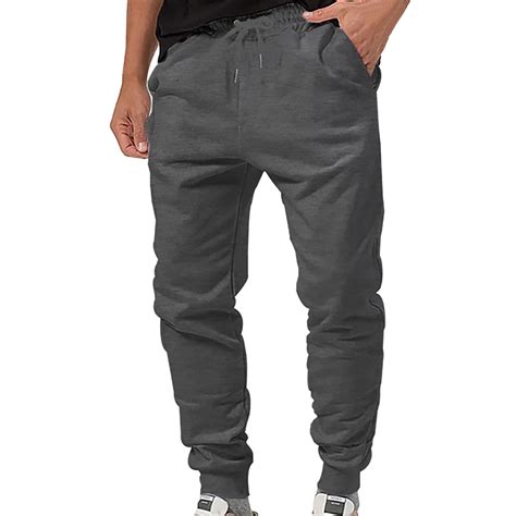 WEAIXIMIUNG Mens Cargo Pants Slim Straight Men S Slim Joggers Workout