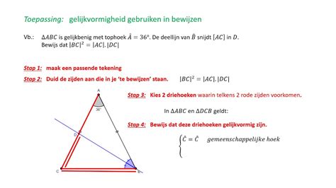 Gelijkvormigheden Voorbeeldoef Bewijzen Oef A Youtube