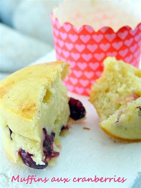 Muffin Aux Cranberries S Ch Es Paperblog