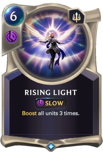 Rising Light Legends Of Runeterra Card Runeterrafire