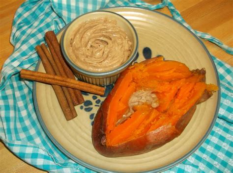 Baked Sweet Potatoes With Cinnamon Honey Butter Just A Pinch Recipes