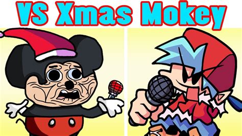 Friday Night Funkin Vs Mokey Christmas Demo Week Srpelo Mokeys Show