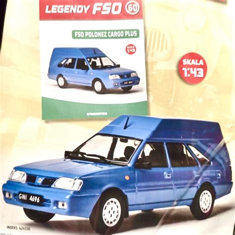 FSO POLONEZ CARGO PLUS Nr60 1 43 LEGENDY FSO KULTOWE AUTA DEAGOSTINI