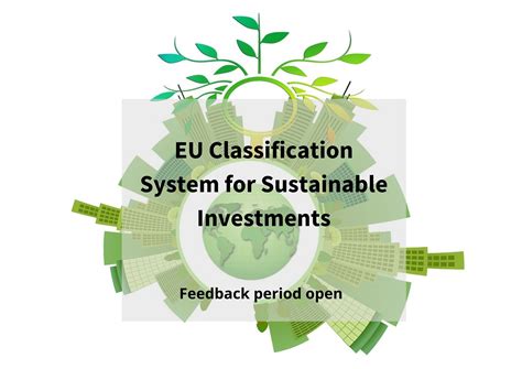 Initiative On EU Classification System For Sustainable Investments