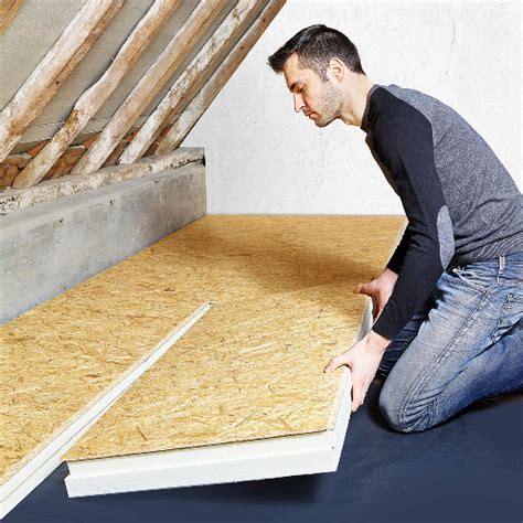 Utherm Attic L Osb Plaque Isolante Sols De Combles Perdus Unilin