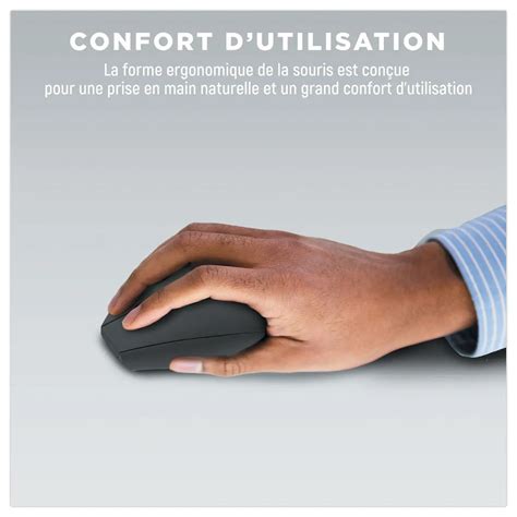 Souris Ergonomique Verticale Sans Fil Ergo Line Droitier T Nb