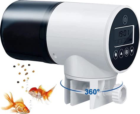 Alimentador Autom Tico De Peces Ml Dispensador Temporizado De