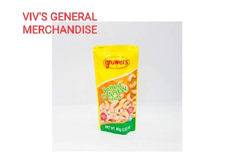 Growers Salted Cashew Nuts 80 G Lazada PH