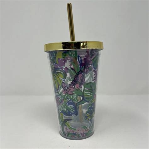 Lilly Pulitzer Dining Lilly Pulitzer Travel Tumbler Mermaid In The