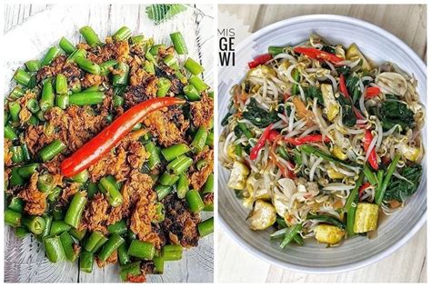 30 Resep Menu Tumis Paling Praktis Untuk Sahur Selama 30 Hari Enak