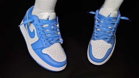 How To New Loose Lace Air Jordan 1 NIKE AIR JORDAN 1 LOW Loosely Lace