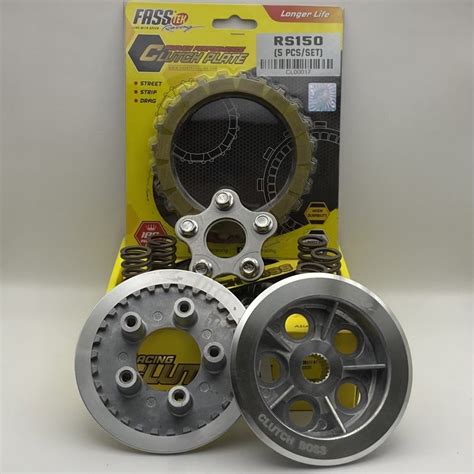 HONDA RS150 FASSTEK RACING HYPER CLUTCH CLUTCH PLATE SET Shopee