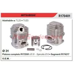 MITSUBISHI Taille Haie TL23 TU23 Piston Cylindre R170401 Cylindres