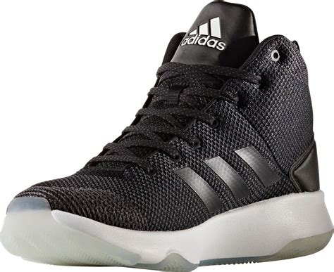 adidas Rubber Cloudfoam Executor Mid Basketball Shoes in Black/Black ...