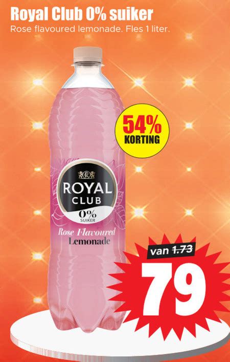 Royal Club Frisdrank Folder Aanbieding Bij Dirk Details