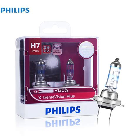 Philips H7 2 Pcs 110W 2200LM Car Headlight Bulb Kit Auto Front Light Fog Light Bulbs 3700K Led ...