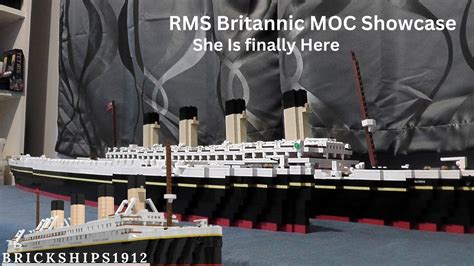 Lego Rms Britannic Moc Showcase Youtube