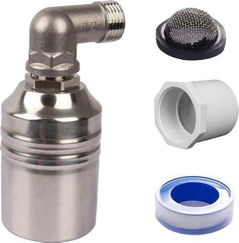 304 Stainless Steel Automatic Water Level Control Float Valve Side Internal Top