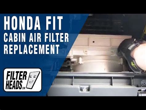 How To Replace Cabin Air Filter Honda Fit YouTube