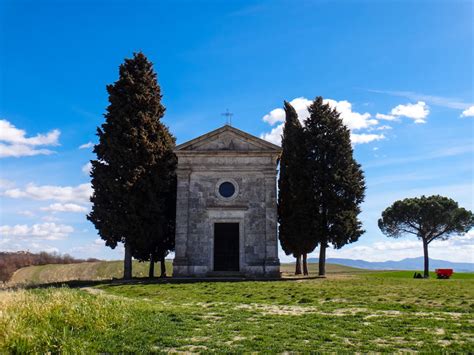 Cappella Della Madonna Di Vitaleta Igreja Da Toscana Mais Fotogênica