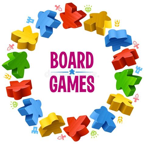 Board Game Circle Stock Illustrations – 13,374 Board Game Circle Stock ...