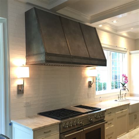 Zinc Range Hoods Custom Metal Home