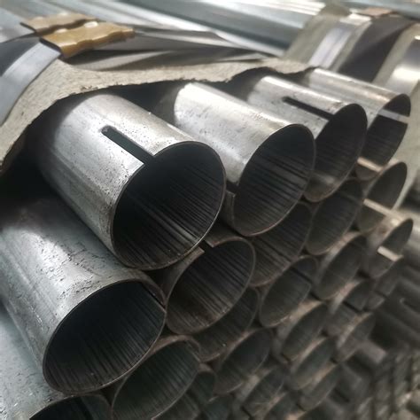 Hot Dipped Galvanized Diameter 45mm Feed Line Round Steel Farm Pipe