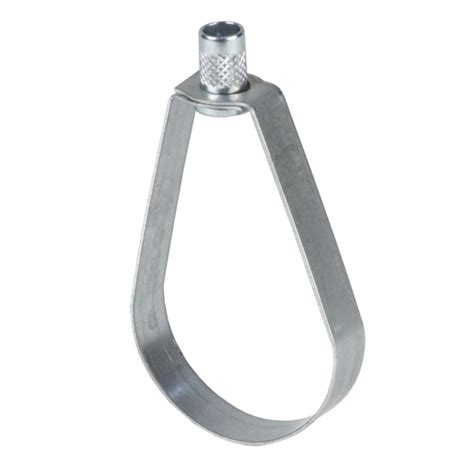 Galvanized Metal Sprinkler Pipe Hangers Pipe Clamps Pear Shaped Loop