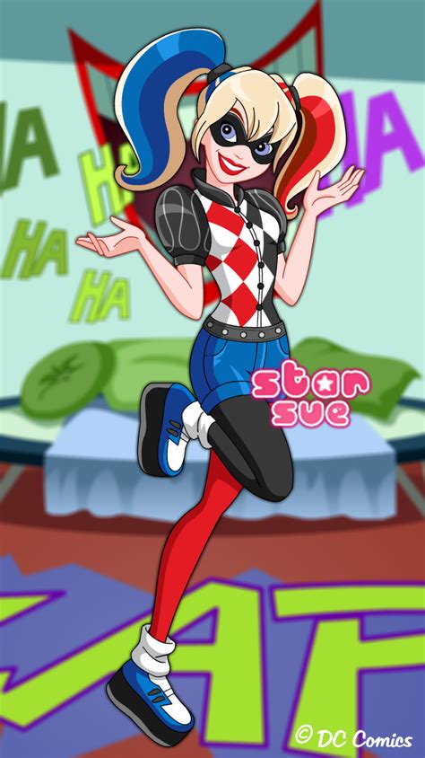 Dc Super Hero Girls Harley Quinn Dress Up Game