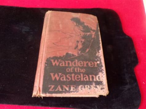 1923 Wanderer Of The Wasteland Zane Grey Hardcover Book Ebay